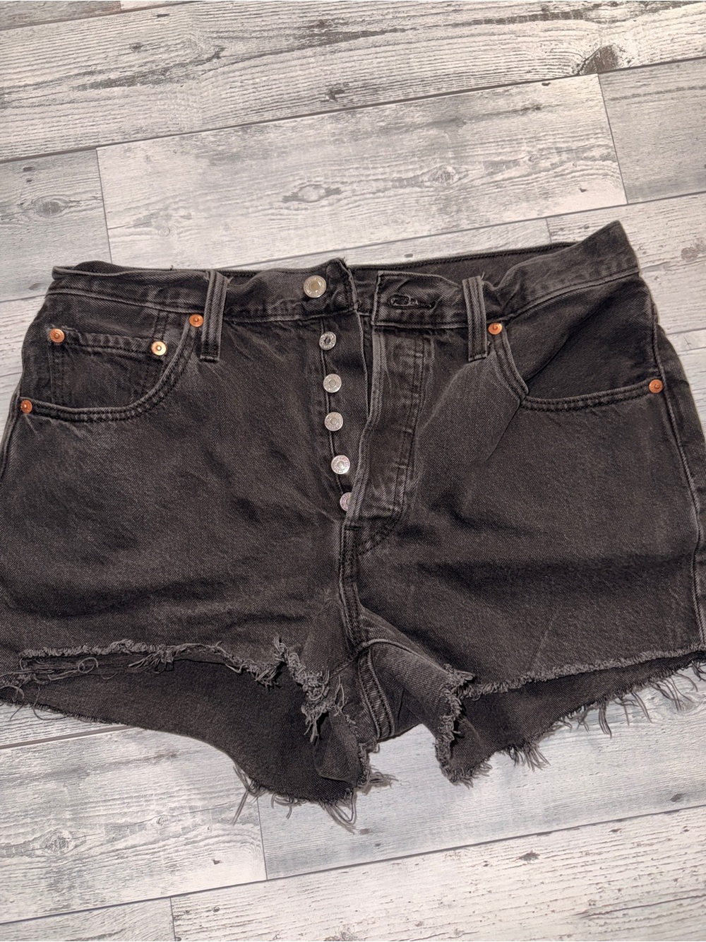 Levi’s 501 button-fly shorts